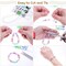 Elastic String for Bracelets Selizo Stretchy Cord for Bracelets, Necklaces, Beading, and Sewing (1.2mm, 109 Yards, White)